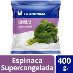 Espinaca Súper La Anónima x 400 gr.