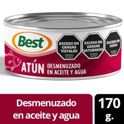 Atún en Aceite Best Desmenuzado x 170 g.