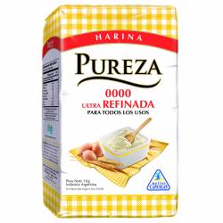 Harina de Trigo 0000 Ultra Refinada Pureza x 1 kg.