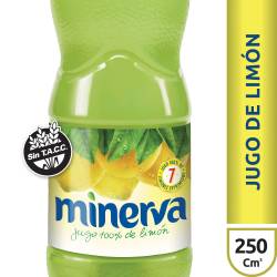Jugo Concentrado de Limón Minerva x 250 cc.