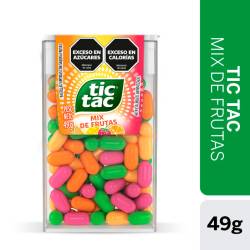 Pastillas Tic Tac Mix de frutas x 49 g.