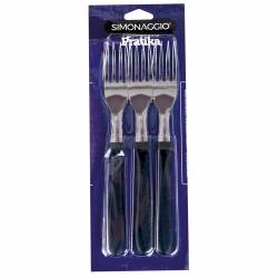 Juego de Tenedores Simonaggio 3 Piezas Acero Inox.