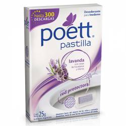 Desodorante para Inodoro Canasta Repuesto Poett Lavanda x 27 g.