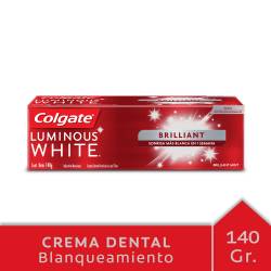 Crema dental Colgate Luminous White x 140 g.