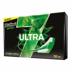 Chicles Top Line Green Mint x 24 g.