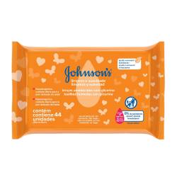 Toallitas Húmedas Johnsons Baby Limpieza y Suavidad x 44 un.