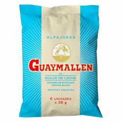 Alfajor Dulce de Leche Guaymallén x 6 un. x 228 g.