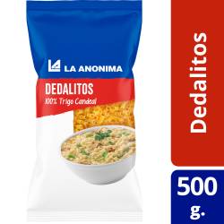 Fideos Dedalitos La Anónima x 500 g.