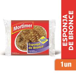 Esponja de Bronce Mortimer x 1 un.