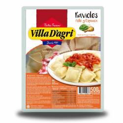 Ravioles de Pollo y Espinaca Villa Dagri x 500 g.