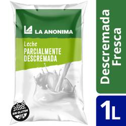 Leche Descremada La Anónima Ultra Fortificada Sachet x 1 Lt