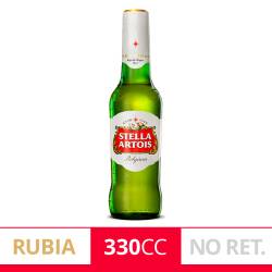 Cerveza Stella Artois Botella No Retornable 330cc x1