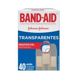 Apósitos transparentes Band-Aid x 40 un.