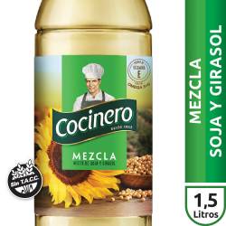 Aceite Mezcla Cocinero x 1,5 Lt.