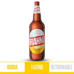 Cerveza Brahma Chopp Botella Retornable 1Lt x1