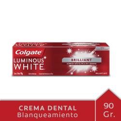 Crema Dental Colgate Luminous White x 90 g.