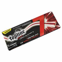 Chicles Top Line Frutilla x 7 un. x 14 g.