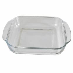Asadera De Vidrio Mediana Pyr O Rey Rectangular