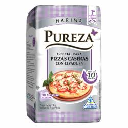 Harina con Levadura para Pizzas Pureza x 1 kg.