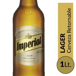 Cerveza Imperial Retornable x 1 lt.