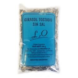 Girasol Tostado sin Sal x 200 gr