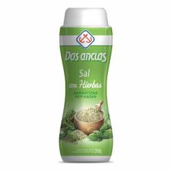 Sal Fina con Hierbas Dos Anclas Salero x 200 g.