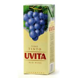 Vino Tinto Uvita Brick x 1 Lt.