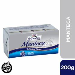 Manteca La Paulina x 200 g.