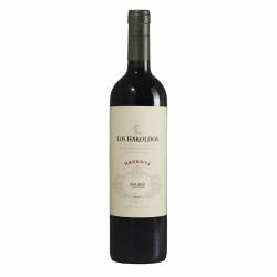 Vino Tinto los Haroldos Malbec Reserva de Familia x 750 cc.