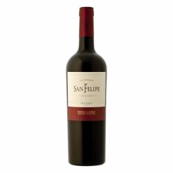 Vino Tinto San Felipe Malbec sin madera x 750 cc.
