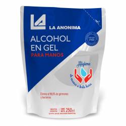 Alcohol en Gel La Anónima Repuesto x 250 cc.