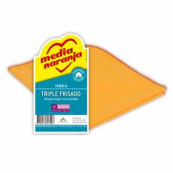 Franela Media Naranja 40cmx45cm x 1 un.