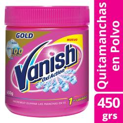 Quitamanchas Polvo Vanish Oxi-Gel Multiso Pote x 450 g.