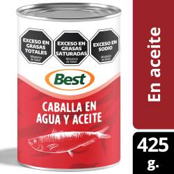 Caballa en Agua y Aceite Best x 425 g.