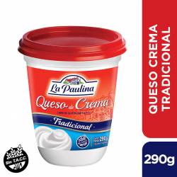 Queso Crema Tradicional La Paulina x 290 g.