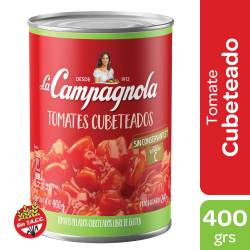 Tomate Cubeteado La Campagnola x 400 g.