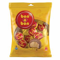 Bombones de Chocolate Rellenos Bon o Bon x 112 g.