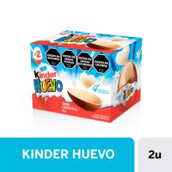 Huevo de Chocolate c/ Sorpresa Kinder x 40 g.