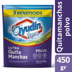 Quitamanchas Polvo Ayudín Ropa Color - 5 Beneficios x 450 g.