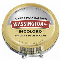 Pomada Lata Wassington Incolora x 30 cc.
