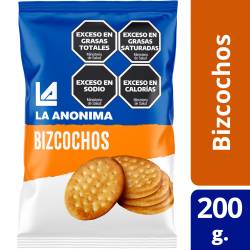 Bizcochos La Anónima x 200 g.