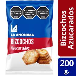 Bizcochos Azucarados La Anónima x 200 g.