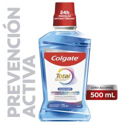 Enjuague Bucal Total 12 Colgate Clean Mint x 500 cc.