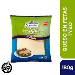 Queso Tybo en Fetas La Paulina x 180 g.