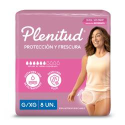 Ropa Interior Desechable Femme Plenitud G/XG x 8 un.