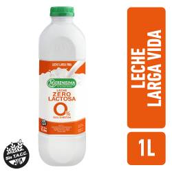Leche Parcialmente Descremada 0% Lactosa La Serenísima Botella x 1 Lt.