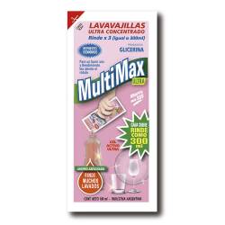 Detergente Líquido Multimax Ultra Aloe Vera x 100 cc.