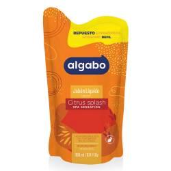 Jabón Líquido Citrus Splash Algabo Doy Pack x 300 cc.