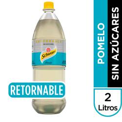 Gaseosa Pomelo sin Azúcar Retornable Schweppes x 2 Lt.