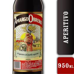 Aperitivo Amargo Obrero x 950 cc.